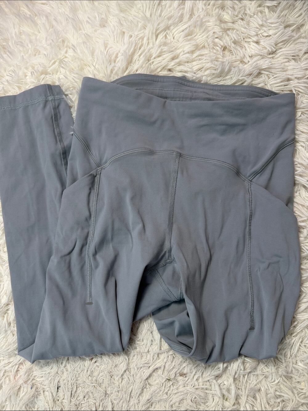 Lululemon Power Thru High-Rise Tight Rhino Grey